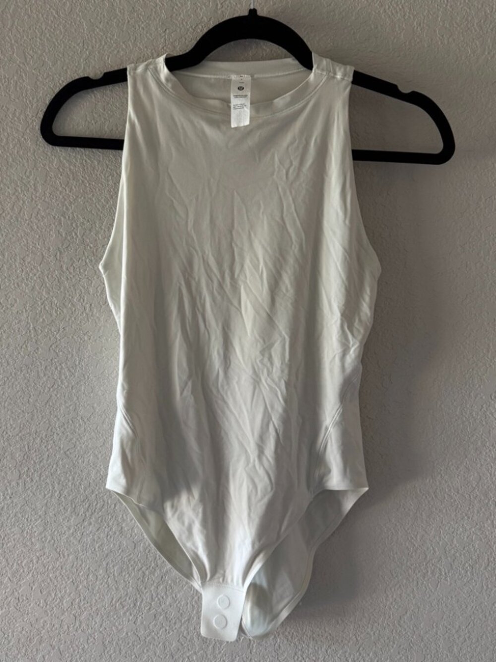 Lululemon Wundermost Ultra-Soft Nulu Mockneck Sleeveless Bodysuit
